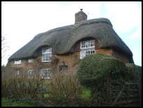 Alciston East Sussex - A thatched cottage