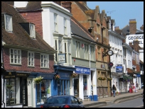 Battle East Sussex - View West up the High Street