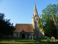 Chiddingly East Sussex - The church