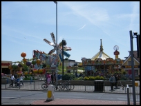 Fun fair on Hastings seafront